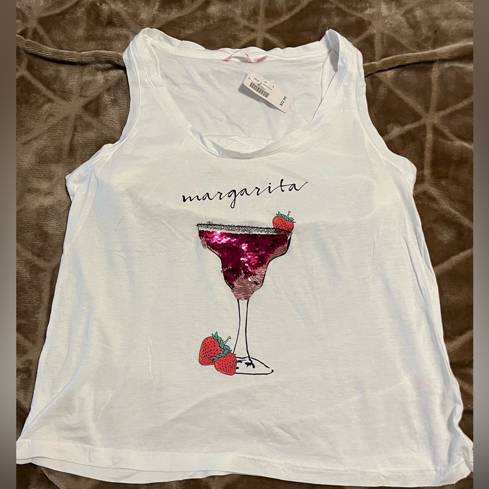 La Vie En Rose Pyjama Top